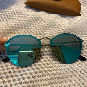 RayBan Sunglasses BLUE rb3574-N 043/7v size 59 mm